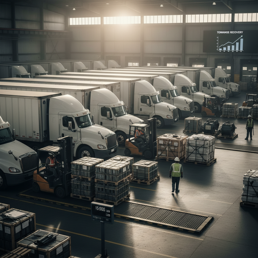 LTL Carriers See Tonnage Recovery as Shipment Weights Trend Upward